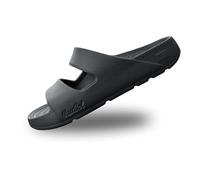 NUUSOL Women's Sun Valley Recovery Slide, Made In USA, Eclipse Black, 5.5 UK