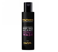 Nuutwash 4 in 1 Cleanser for Men | Intimate Nut-Butt-Body & Hair Wash | Cruelty-Paraben & Sulfate Free | Activated Charcoal | Essential Oils | for Men & Boys | 200 ml