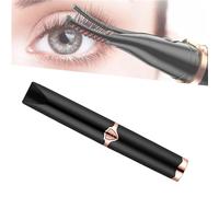 Nuvaia Lash Curler,Nuvaia Eyelash Curler,Lash Lift Pro + Magic Mascara,Rechargeable Heated Eyelash Curler,Electric Eyelash Curler Rechargeable Makeup Tool (Black)