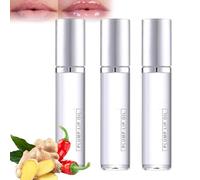Nuvary Lip Plumper, Nuvary Spicule Plumping Lip Shot, Korean Lip Plumper Extreme, Hyaluronic Acid LipPlumper, Moisturizing Long Lasting Plump for All Skin Types (3pcs)