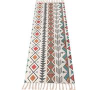 Nuveti Cotton Yoga Mat - Absorbent, Grippy Tight Weave, Ashtanga & Hot Yoga Rug, Helps with Slippery Hands & Feet