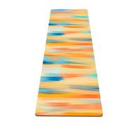 nuveti Yoga Mat Print Extra Thick TPE Non Slip Fitness Exercise Mat with Carrying Bag,72"x24" Extra Thick 6MM Exercise & Workout Mat for Yoga, Pilates Fitness and Floor Exercises