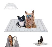 Nuvica TempBalance Mat, Nuvica Dog & Cat Cooling Mat, Cooling Relief for Pets, Dual-Sided Design for Every Season, Machine Washable (M)