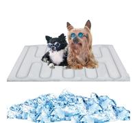 Nuvica TempBalance Mat, Nuvica Dog&Cat Cooling Mat, Dual-Sided Design, Cool Fabric Structure, Durable & Machine Washable Every Season (36 * 20inch)