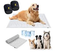 Nuvica TempBalance Mat, Pet cooling Mat for Dogs, Large Self Cooling Cool Gel Mat Bed Pet Dog Cat Heat Relief, Washable for Garden Bed Home and Car Seat