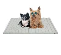 Nuvica TempBalance Mat, Pet cooling Mat for Dogs, Large Self Cooling Cool Gel Mat Bed Pet Dog Cat Heat Relief, Washable for Garden Bed Home and Car Seat (L)