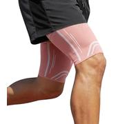 NuVigor Thigh Compression Sleeve, 1 Pair Thigh Compression Support Sleeves for Men and Women, Breathable Anti-Slip Hamstring Support Wrap for Muscle Strains & Injury Pain Relief Sciatica Pain Groin