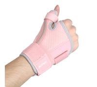 NuVigor Thumb Splint for Right & Left Hand, Wrist and Thumb Supports for Arthritis, Adjustable Finger and Hand Support, Thumb Brace for Arthritis, Tendonitis, Carpal Tunnel Pain Relief,Thumb Sprain