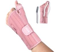 NuVigor Wrist Supports with Thumb Splint, Right Left Hand Wrist Splint with Adjustable Straps, Breathable Thumb Support for Arthritis De Quervain's Tenosynovitis Sprains Carpal Tunnel for Men Women