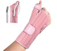 NuVigor Wrist Supports with Thumb Splint, Right Left Hand Wrist Splint with Adjustable Straps, Breathable Thumb Support for Arthritis De Quervain's Tenosynovitis Sprains Carpal Tunnel for Men Women