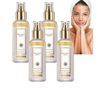 Nuvilo First Spray Serum Face Mist, Hydrating Glow Serum Mist for Dewy Radiant Skin, Lightweight Non-Sticky Fine, Vegan Gentle All-in-One Moisturizing Facial Spray, Quick Absorbing (4pcs)