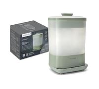 Nuvita 1088 SteriDry 2-in-1 Bottle Sterilizer and Dryer - Steam Sterilization 99.99%, HEPA Filter for Purified Drying, Sterile Storage 72H, Large Capacity, Timer