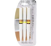 Nuvo Aqua Shimmer Pens 3/Pkg-Precious Metals