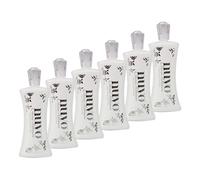 Nuvo Deluxe Adhesive - 120ml (4 fl oz) - Silky White Formula, Dries Crystal Clear - Water-Based, Low-Crinkle Effect (Pack of 6)