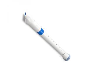 Nuvo Descant Recorder German Fingering White and Blue