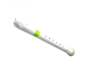Nuvo Descant Recorder German Fingering White and Green