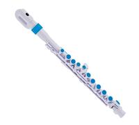 Nuvo jFlute 2.0 Outfit White and Blue
