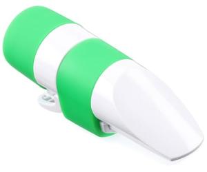 Nuvo jSax complete mouthpiece assembly in green