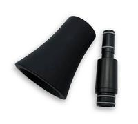 Nuvo Instrumental N515SJBK Black Straighten Your jSax Kit