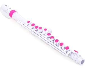 Nuvo N220JFPK jFlute 2.0 in white and pink, 6.5 cm*44.0 cm*9.2 cm