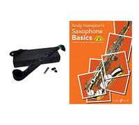 Nuvo N520JBGN jSax 2.0, Black/Green, 7.3 cm*34.0 cm*13.4 cm & Saxophone Basics Pupil's book