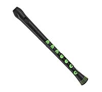 Nuvo N320RDBGN Recorder Plus with Green Trim, Black