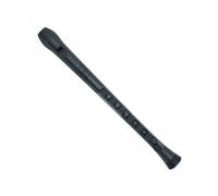 Nuvo Recorder+ with Hard CaseGerman Fingering Black and Black