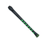 Nuvo Recorder+ with Hard CaseGerman Fingering Black and Green