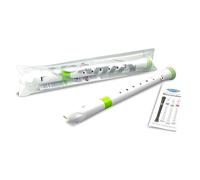 Nuvo Soprano Recorder, White/Pink