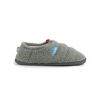 NUVOLA. Slippers Women Men Non-Slip-Classic Sheep-Warm Cushioned Comfortable - Grey - 9.5-10.5 UK