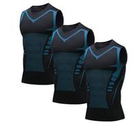 Nuvraa V2 Compression Vest, V Boost Shape Wear Shirt Men, Feel The Power of Confidence, Energy & Strength (H,L)