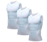 Nuvraa V2 Compression Vest, V Boost Shape Wear Shirt Men, Feel The Power of Confidence, Energy & Strength (F,XXL)