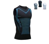 Nuvraa V2 Compression Vest V Boost Shape Wear Shirt Men Sleeveless Compression Tank Top 2025 New Posture Corrector Tank Top (1PCS/C,XXL)
