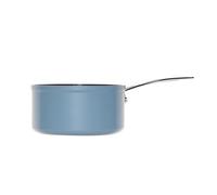 Nuwave Healthy Duralon Blue Ceramic Nonstick 2,8L Saucepan in Cozy Blue, Diamond Infused Scratch-Resistant, PFAS Free, Dishwasher & Oven Safe, Induction Ready & Evenly Heats, Stay-Cool Handle