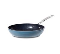 Nuwave Healthy Duralon Blue Ceramic Nonstick 24CM Fry Pan, Diamond Infused Scratch-Resistant, PFAS Free, Dishwasher & Oven Safe, Induction Ready & Evenly Heats, Stay-Cool Handle