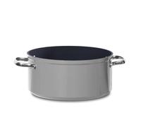 Nuwave Healthy Duralon Blue Ceramic Nonstick 4,7L Stockpot in Cool Grey, Diamond Infused Scratch-Resistant, PFAS Free, Dishwasher & Oven Safe, Induction Ready & Evenly Heats, Stay-Cool Handle