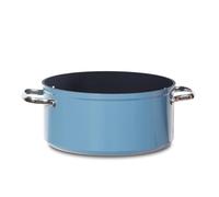 Nuwave Healthy Duralon Blue Ceramic Nonstick 4,7L Stockpot in Cozy Blue, Diamond Infused Scratch-Resistant, PFAS Free, Dishwasher & Oven Safe, Induction Ready & Evenly Heats, Stay-Cool Handle