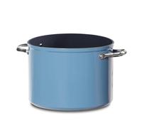 Nuwave Healthy Duralon Blue Ceramic Nonstick 7,6L Stockpot in Cozy Blue, Diamond Infused Scratch-Resistant, PFAS Free, Dishwasher & Oven Safe, Induction Ready & Evenly Heats, Stay-Cool Handle