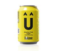 NuWave Mood Enhancing - Non Alcoholic Lager, Case of 6 Cans