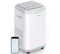 NUWAVE OxyPure ZERO Smart Air Purifier, Large Area up to 2,002 Sq Ft, Dual 4-Stage Air Filtration, Adjustable 30°, 60°, 90° Vents, Washable & Reusable Filters for ZERO Waste & ZERO Filter Replacements