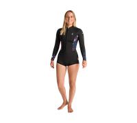 NuWave Solace Lite 2/2mm Front Zip Spring Wetsuit in Black & Tropical
