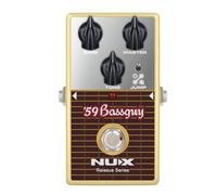 NUX ’59 Bassguy Guitar Pedal, Tuner Pedal with Jump Toggle for Electric Guitar, Fully Analog Circuit, Ture Bypass