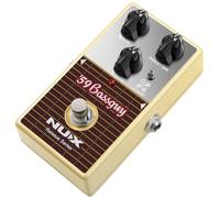 NUX | 59 Bassguy Overdrive Pedal | Guitar Overdrive Pedal with Vintage Tweed Tube Amp Sound | Authentic 1959 Tone, Boost & Distortion | Compact Guitar Effects Pedal for Stage, Studio & Practice