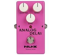 NUX Analog Delay Guitar Effect Pedal 100% analogue circuit,warm sounding analog delay effect from the 80's