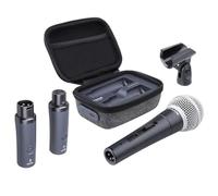 NUX B-3RC Microphone Wireless System with Charging Case, Microphone Bundle, 2.4GHz 24-bit/44.1kHz Audio Quality,