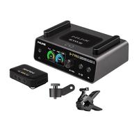 NUX B-7 Pro Stereo Wireless In-Ear Monitor System, 24-bit 48kHz Stereo Audio, 2.4GHz Interference-Free, Auto Setup, 3-Level Stability, 5 Settings