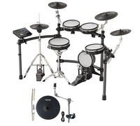 Nux DM-8 Electric Drum Kit with Cymbal Pad and Keepdrum Drumsticks 1 Pair