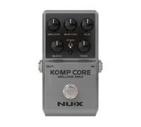 NUX | Komp Core Deluxe MKII Compressor Pedal - Analogue Guitar Compression with Sustain, Clip & Blend Controls - True Bypass, Attack Switch, Compact FX for Electric Guitar, Blues, Rock, Country