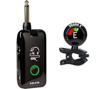 NUX MP-2 Mighty Plug Guitar & Bass Modeling HGeadphone Amp for Guitar/Bass - Bundle with Snark-X Tuner