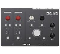 NUX | NAI-24 USB Audio Interface for Recording - 2i2 USB-C Streaming Interface with Dual Compressors, Class-A Preamps & CUBASE 13 LE - Home Studio Audio Interface for Mac & PC
